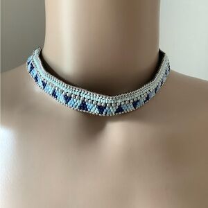 Beaded Choker Necklace
